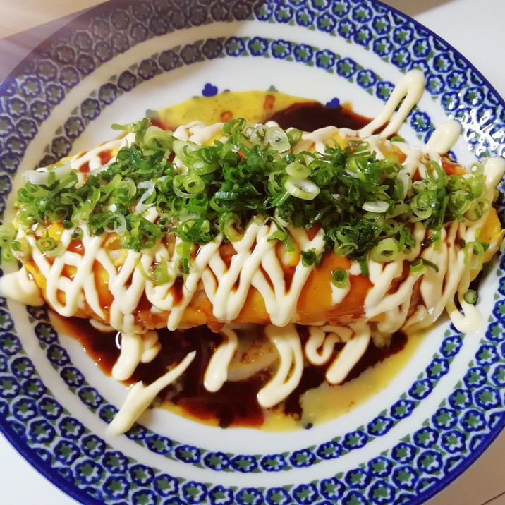 簡単!レンジで綺麗なとん平焼き